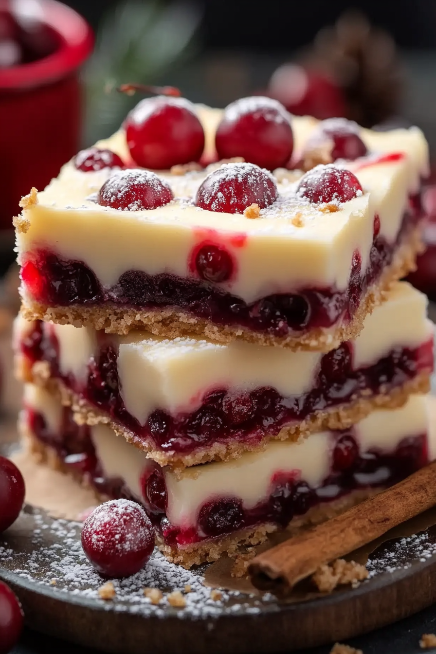 Christmas Cherry Bars
