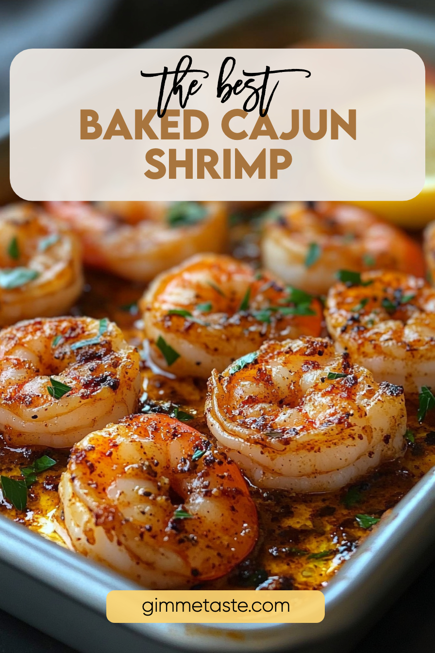 Baked Cajun Shrimp