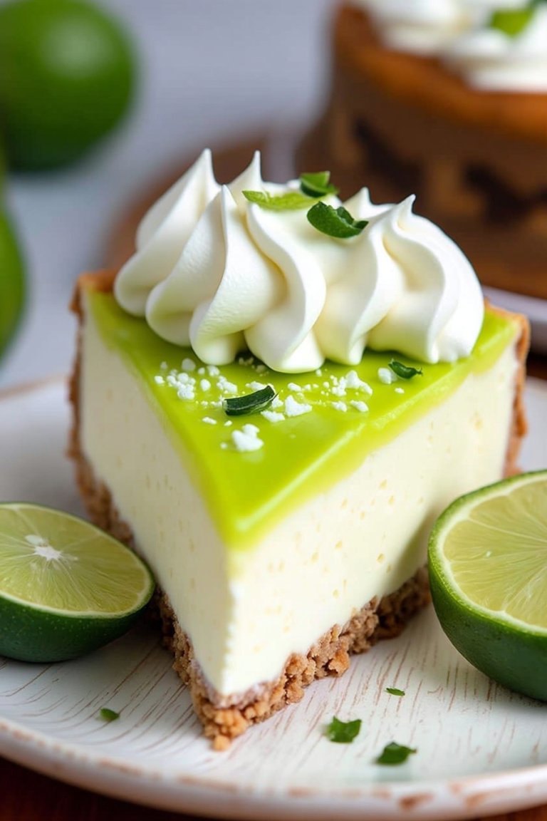 Lime Mousse Cheesecake