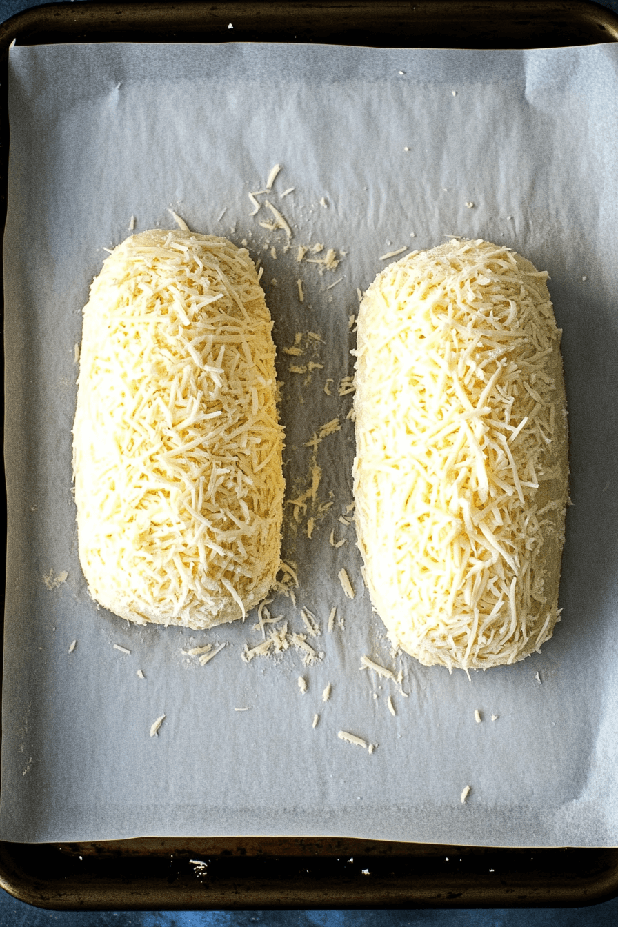 freshly baked Asiago Bread loaf with golden crust