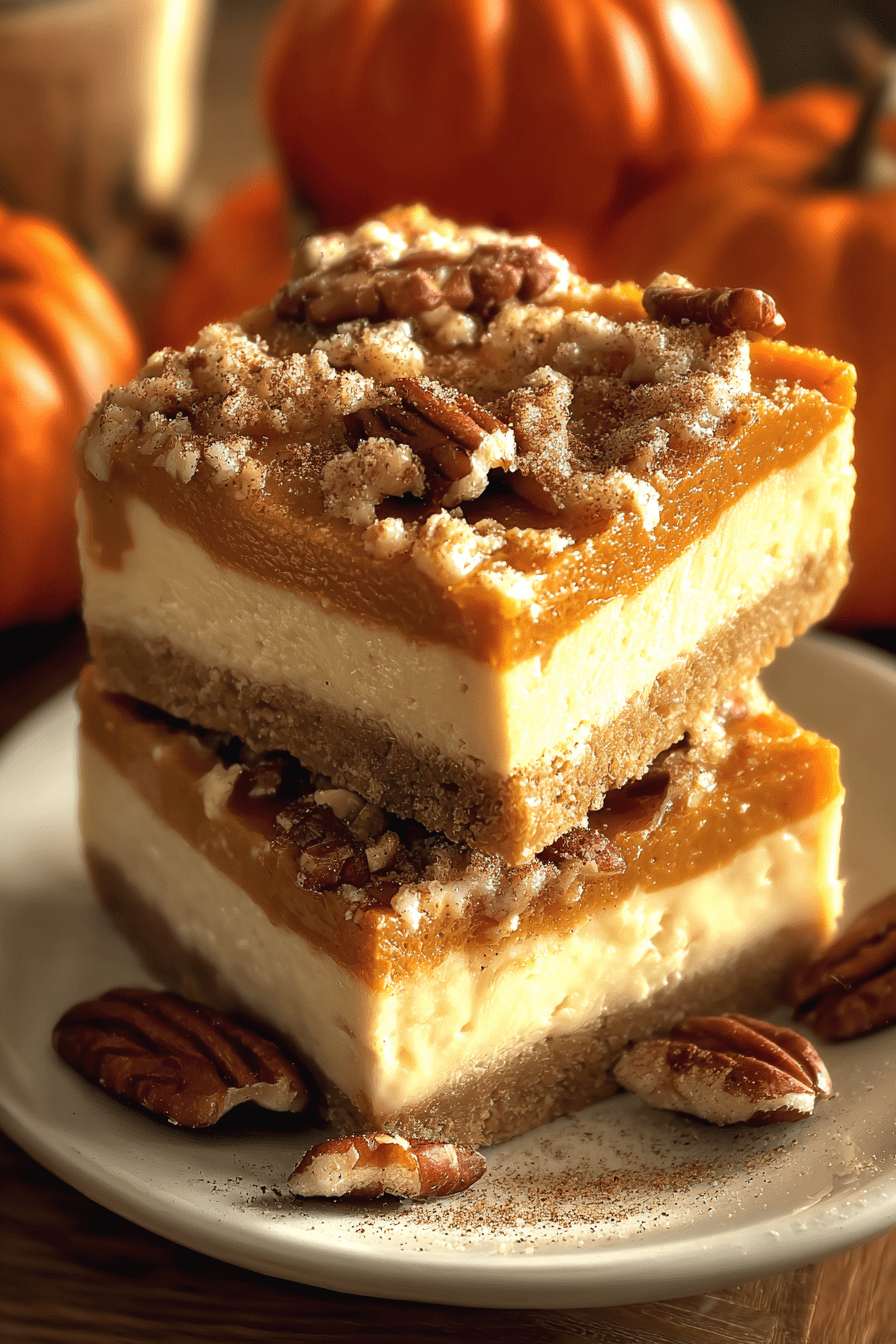 Fall Pumpkin Bars with Cream Cheese Frosting