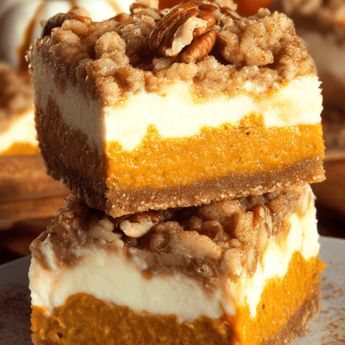Fall Pumpkin Bars with Cream Cheese Frosting