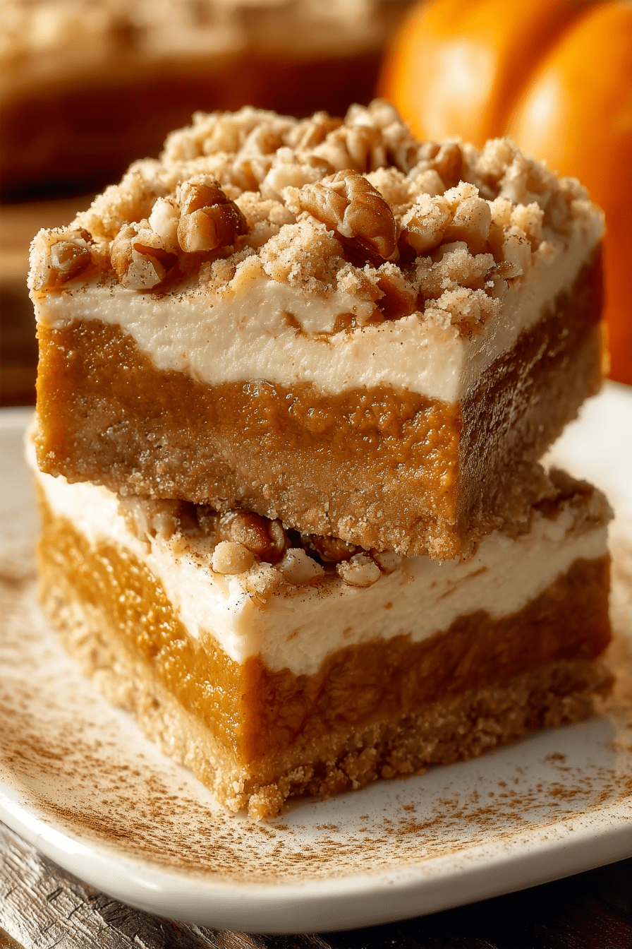 Fall Pumpkin Bars with Cream Cheese Frosting