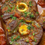 Italian Osso Buco with Gremolata – Slow-Braised, Rich & Brightly Herbed
