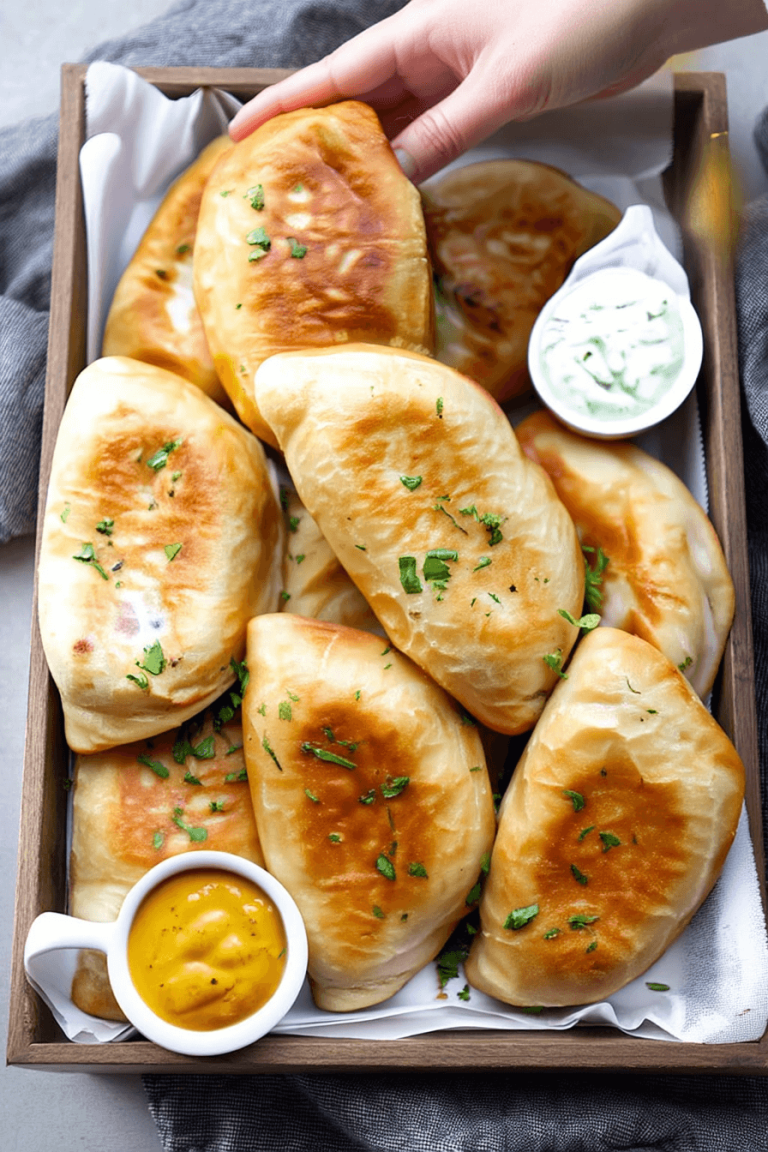Baked Chicken Rolls with Cheese served warm and stuffed with seasoned chicken and melted cheese.