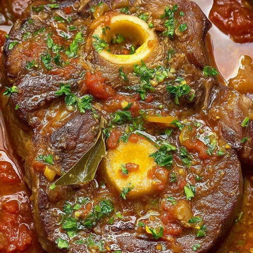 Italian Osso Buco with Gremolata – Slow-Braised, Rich & Brightly Herbed