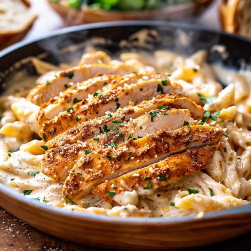 Crispy, oven-baked pork chops coated in a flavorful ranch and parmesan crust, delivering juicy tenderness and irresistible crunch.